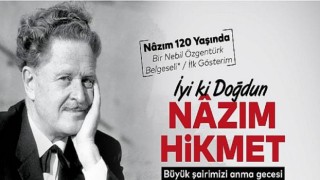 İBB, Büyük Şairi Anıyor: ”İyi ki Doğdun Nâzım Hikmet”