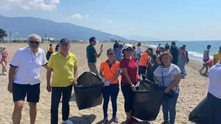 Başkan Deniz Sahil Temizliği Etkinliğine Katıldı