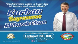 Başkan Hidayet Kılınç'dan Kurban Bayramı Mesajı