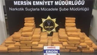 Mersin'de 105 Kilo Eroin Yakalanmasını Bakan Soylu Duyurdu