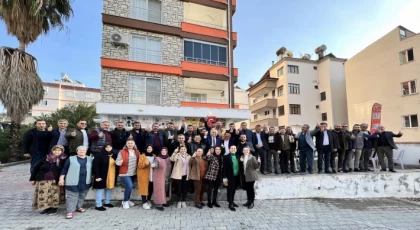 Başkan Özdemir Sağlık Mahallesinde Esnaflarla Birlik Beraberlik Dayanışma Kahvaltısında Bir Araya Geldi