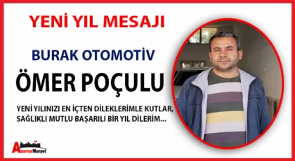 Burak Otomotiv - Ömer Poçulu ; Yeni Yılınız Kutlu Olsun