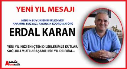 Erdal Karan'dan Yeni Yıl Mesajı