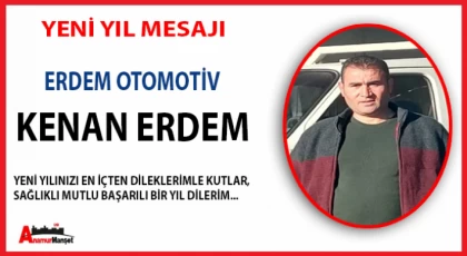 Erdem Otomotiv - Kenan Erdem ; Yeni Yılınız Kutlu Olsun