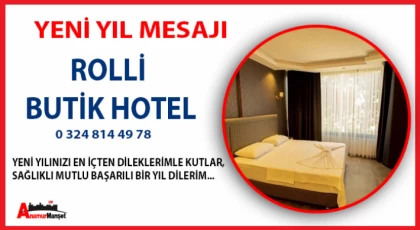 Rolli Butik Hotel: Yeni Yılınız Kutlu Olsun