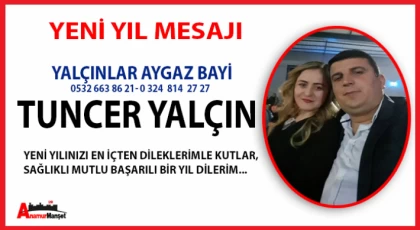 Yalçınlar Aygaz Bayi - Tuncer Yalçın ; Yeni Yılınız Kutlu Olsun