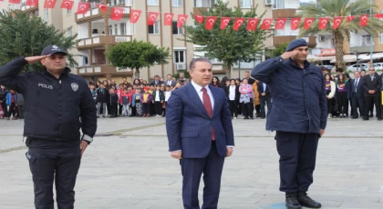 Anamur'da Çanakkale Zaferi Yıl Dönümünde Şehitler Anıldı