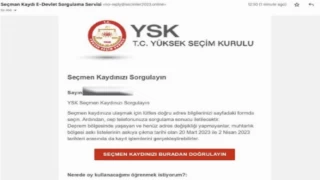 ’Sorgulayın’ e-postasına dikkat!