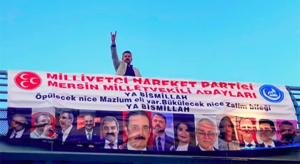 Anamur Ülkü Ocakları Başkanı Mehmet Satar Sahaya İndi