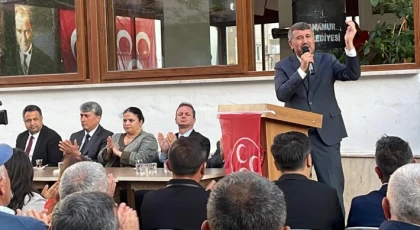 Başkan Kılınç,Anamur MHP Teşkilatının Bayramlaşma Proğramına Katıldı