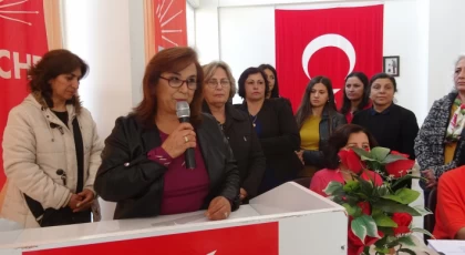 Anamur CHP Kadın Kollarından Basın Açıklaması