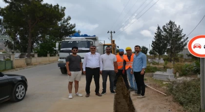 Başkan Kılınç Doğalgaz Çalışmalarını İnceledi