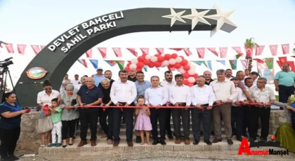 Anamur'da Dr.Devlet Bahçeli Sahil Parkı 2.Etap Açılışı Gerçekleşti