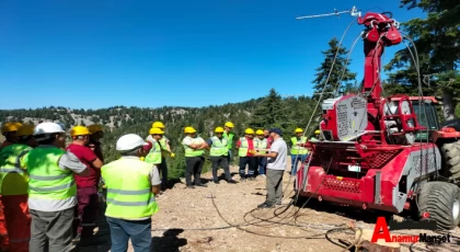 Anamur'da Havai Hat Sisteminde Çalışacak Orman İşçileri İçin Eğitim Düzenlendi