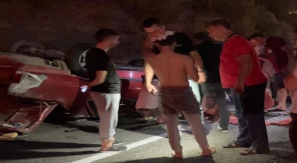 Anamur Dikilitaş Mevkinde Trafik Kazası