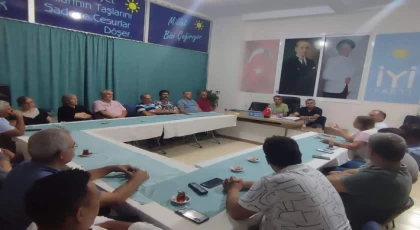 Anamur İYİ Parti, Eylül Ayı Olağan Toplantısını Gerçekleştirdi