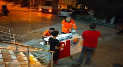 Anamur'da Kandil Simidi Dağıtıldı