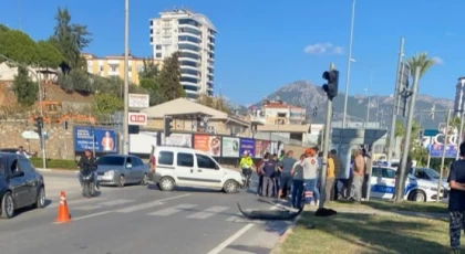 Anamur'da Motosikletli Kurye Trafik Kazasında Hayatını Kaybetti