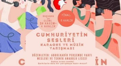 Haydi Gençler Cumhuriyetin Sesleri Karaoke ve Müzik Yarışmasına