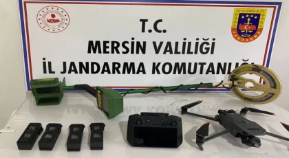 Drone'lu Define Arayan Şahıslar Jandarmaya Takıldı