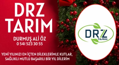 DRZ TARIM - Durmuş Ali Öz ; Yeni Yılınız Kutlu Olsun