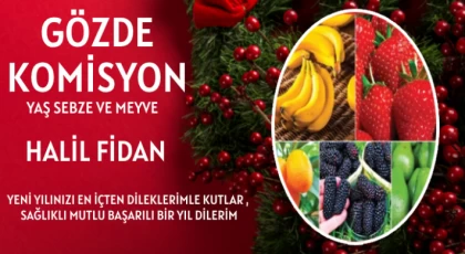 Gözde Komisyon- Halil Fidan Yeni Yılınızı Kutlar