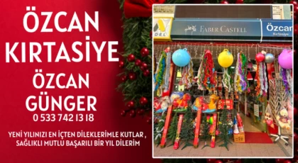 ÖZCAN KIRTASİYE - Özcan Günger Yeni Yılınızı Kutlar