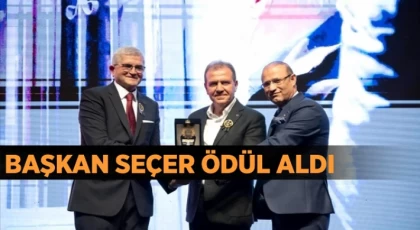 Başkan Seçer'e " Yılın Sosyal Belediyecilik Ödülü "