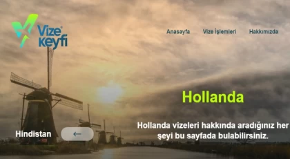 Hollanda Vize Ücreti Ne Kadar?