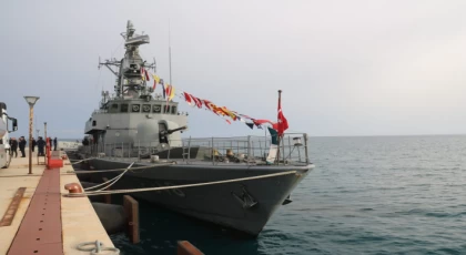 TCG Yıldız Savaş Gemisi, 18 Mayısta Anamur İskelesinde Halkın Ziyaretine Açılacak