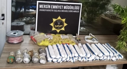 Anamur'da 19,5 Kilo Jel Dinamit Ele Geçirildi, 2 Kişi Gözaltına Alındı