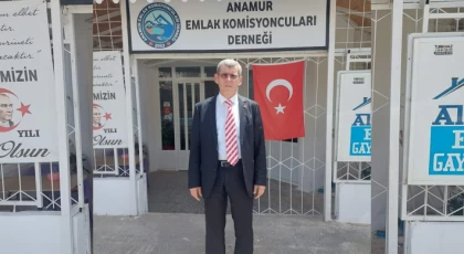 Anamur Emlak Komisyoncuları Deneği Başkanı Ali Ceren : Cumhuriyet Bayramınız Kutlu Olsun