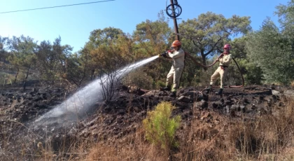 Anamur’da Çıkan Orman Yangını Korku ve Paniğe Neden Oldu