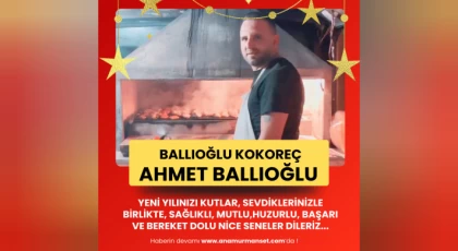 Ballıoğlu Kokoreç - Ahmet Ballıoğlu Yeni Yılınızı Kutlar