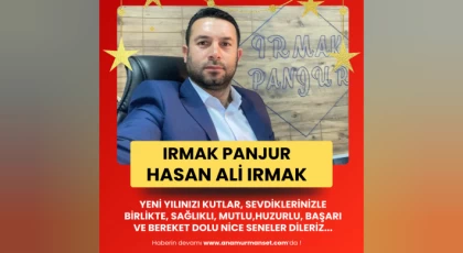 Irmak Panjur - Hasan Ali Irmak : Yeni Yılınız Kutlu Olsun