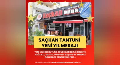 Saçkan Tantuni Yeni Yılınızı Kutlar