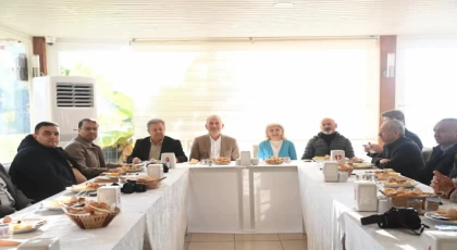 Başkan Deniz Yerel Basın Temsilcileri İle Bir Araya Gelerek, 10 Ocak Çalışan Gazeteciler Günlerini Kutladı