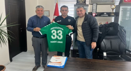 Anamur Belediyespor’dan İlçe Emniyet Müdürü Hanifi Umar’a Ziyaret