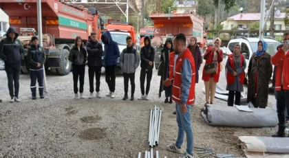 Anamur’da AFAD’dan Arama Kurtarma Eğitimi