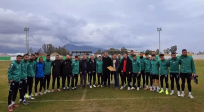 Hidayet Kılınç’tan Anamur Belediyespor’a Ziyaret