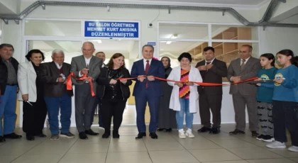 Ortaköy Hidayet Sinanoğlu İlk ve Ortaokulu’nda Anlamlı Açılış: Yenilenen Kütüphane ve Konferans Salonu Hizmete Girdi