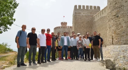AGF Heyetinden Anamur’a Ziyaret: Gazeteciler Tarih ve Doğayla Buluştu