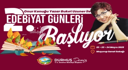 Anamur 5. Edebiyat Günleri Başlıyor