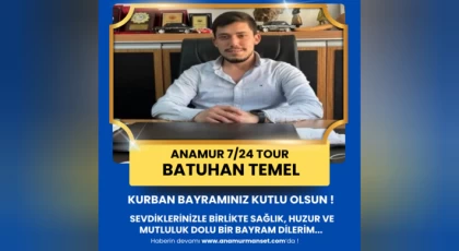 Anamur 7/24 Tour - Batuhan Temel'den Kurban Bayramı Mesajı