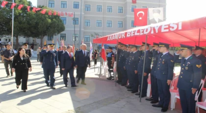 Anamur'da 19 Mayıs Atatürk’ü Anma Gençlik ve Spor Bayramı Coşkuyla Kutlandı
