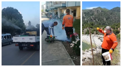 Anamur'da Haşere ile Mücadelede ULV Cihazlarıyla Gece İlaçlama Çalışmalarına Başlandı