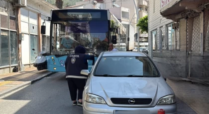 Anamur’da Hatalı Park Krizi, Halk Otobüs 45 Dakika Yolda Kaldı