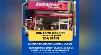 Komagene Çiğköfte - Eda Serin'den Kurban Bayramı Mesajı
