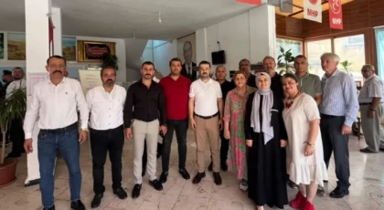 MHP Anamur İlçe Teşkilatı'nda Bayramlaşma Töreni