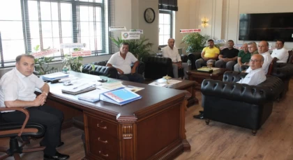 Anamur-Bozyazı Ziraat Odasından Kaymakam Kemal Duru’ya Ziyaret